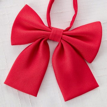 jk制服大紅日系學院風校服長柄尖角蝴蝶結赤羽根襯衫水手服女領結