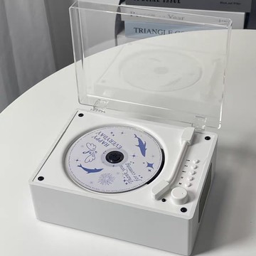 復古CD機音樂專輯高音質音箱播放器黑膠cd光盤光碟音響便攜式【北歐家居生活】