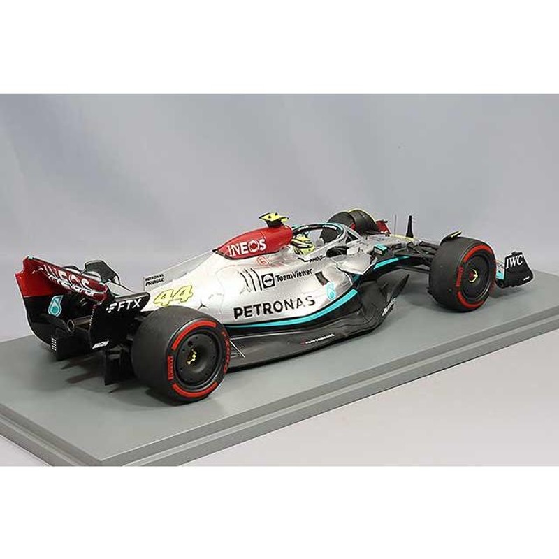 く日はお得♪ スパークアメルセデス-AMG 1/18 ペトロナス L.ハミルトン