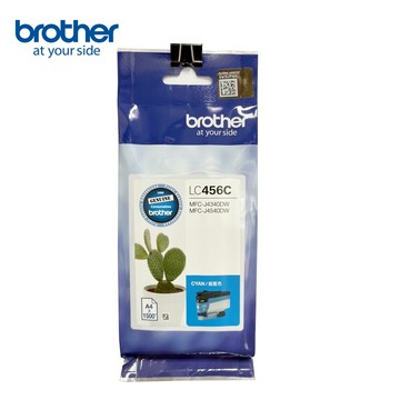 BROTHER LC456C 原廠輕連供藍色墨水匣 單入 多入優惠 公司貨