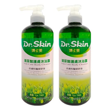 Dr.Skin 皮博士 博士美玻尿酸護膚沐浴露-茶樹  1L  2瓶