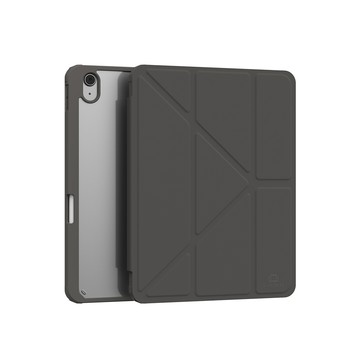 【HIPPORIZZ】iPad Air 11吋、Air 10.9吋 Origo 晶透筆槽防摔殼 深灰色