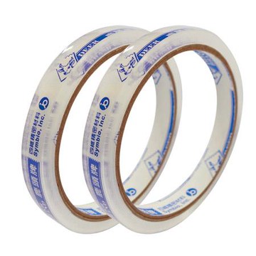 鹿頭牌大管芯OPP超透明文具膠帶/PPS7/12mmx36.4M