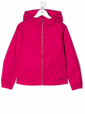 Woolrich Kids - Ryker hooded jacket - kids - Polyester/Polyester - 14 yrs - Pink