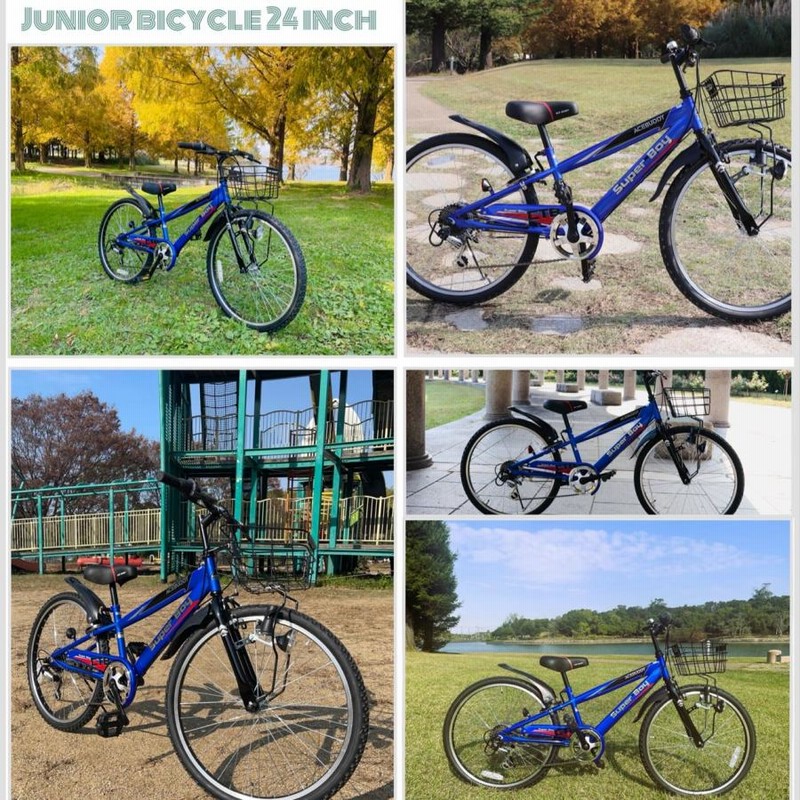 子供用自転車 24インチ 子ども用 自転車 6段変速 クリスマス