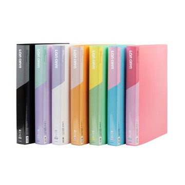 【連勤 LANCHYN】P.P三孔1吋圓型夾馬卡龍色系-12個入/箱 LC-6003