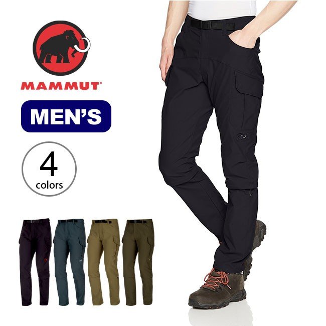 百貨店 マムートトランスポーターカーゴ3 4 2in1パンツ MAMMUT pants