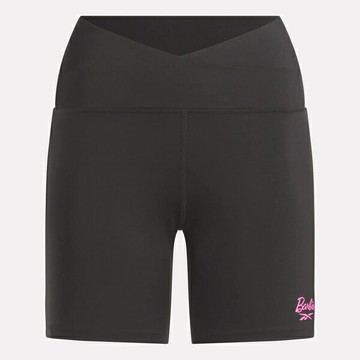 Reebok Reebok X Barbie Bike Short [100210993] 女 緊身褲 內搭褲 黑