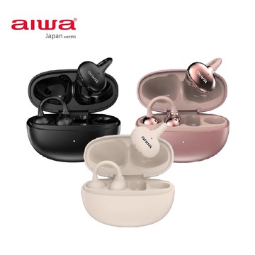 【AIWA愛華】耳夾式真無線藍牙耳機 AT-H06 EDGE