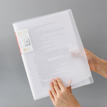 文件夾資料冊多層學生用a4透明插頁檔案資料夾試卷收納袋卷子整理