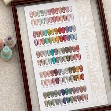 現貨供應｜Moding 末町 無系列貓眼膠131-190 彩寶貓眼膠 玻璃珠貓眼 美甲油膠 小布町 晶石貓眼指甲膠 晶采