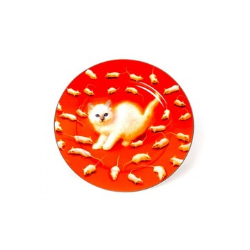 義大利 SELETTI Toiletpaper 前衛時尚潮流陶瓷裝置餐碟