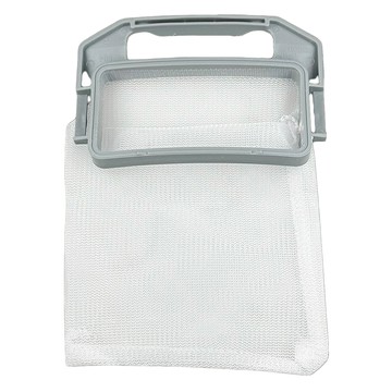 生活主管 洗衣機濾網 9.8 x 6.2cm  白色 + 灰色  1個