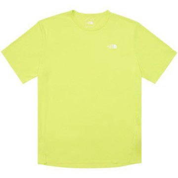 The North Face 北面 短袖上衣 男裝 排汗 黃 NF0A8BYJRIQ