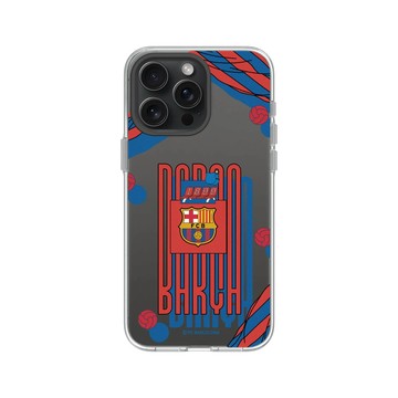 iPhone 15 Pro Max Clear 透明 - FC Barcelona - FCB Oversize