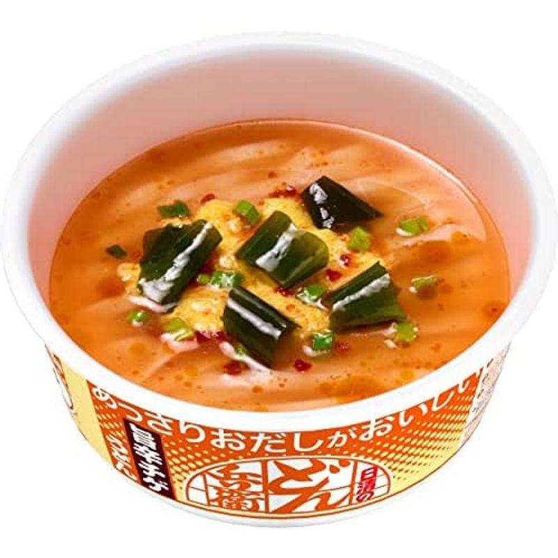 日清食品 日清のあっさりおだしがおいしいどん兵衛 旨辛チゲうどん 69g ×12個