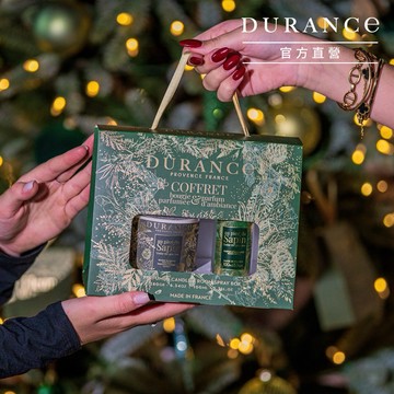 DURANCE朵昂思 節慶限定香氛蠟燭噴霧禮盒-多款可選-藍色風信子/鮮甜西洋梨/棉花田/暖桂橙香/盛開橙花