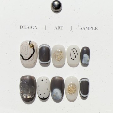 ✨Hannah✨純手工穿戴甲ins風高級感小紅書簡約造型日常顯白美甲指甲片精緻穿戴甲 ISDC