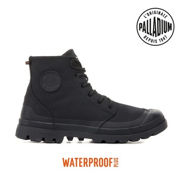 Palladium PAMPA RCY LT+WP+ZIP~BLACK/BLACK 男女 防水靴 黑 74066001