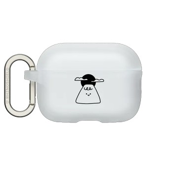 AirPods Pro 2 AirPods Case 透明 - Niniwanted - 富士山－黑