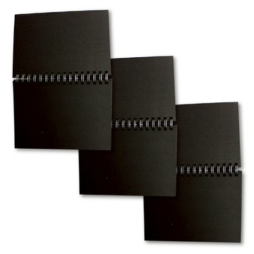 精裝黑色筆記硬殼 200g  A5  3個