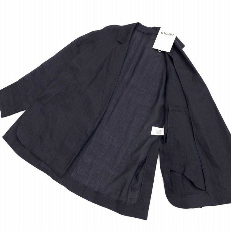 ENFOLD グレー テーラードジャケット 36 ENFOLD エンフォルド テーラードジャケット グレー 36 【公式通販】