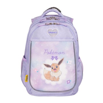 【IMPACT】怡寶 | 寶可夢伊布成長型護脊書包-粉紫 IMPKM302PL