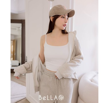 【秋冬新品】BeLLA 磨毛柔軟BRA背心 白色