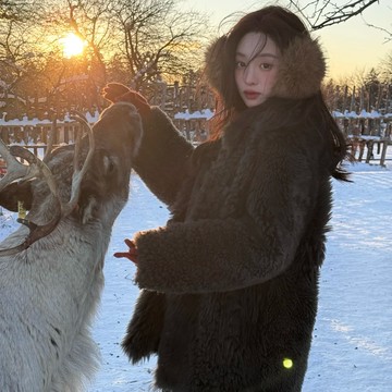 免運🔥韓版可愛y2k大號仿狐狸毛耳包ins風保暖棕色耳套女大耳捂耳暖罩毛耳罩 毛絨耳套 防風耳罩 冬天耳套 耳罩 耳朵