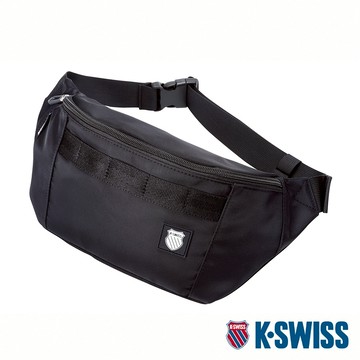 K-SWISS Fanny Pack 運動腰包-黑