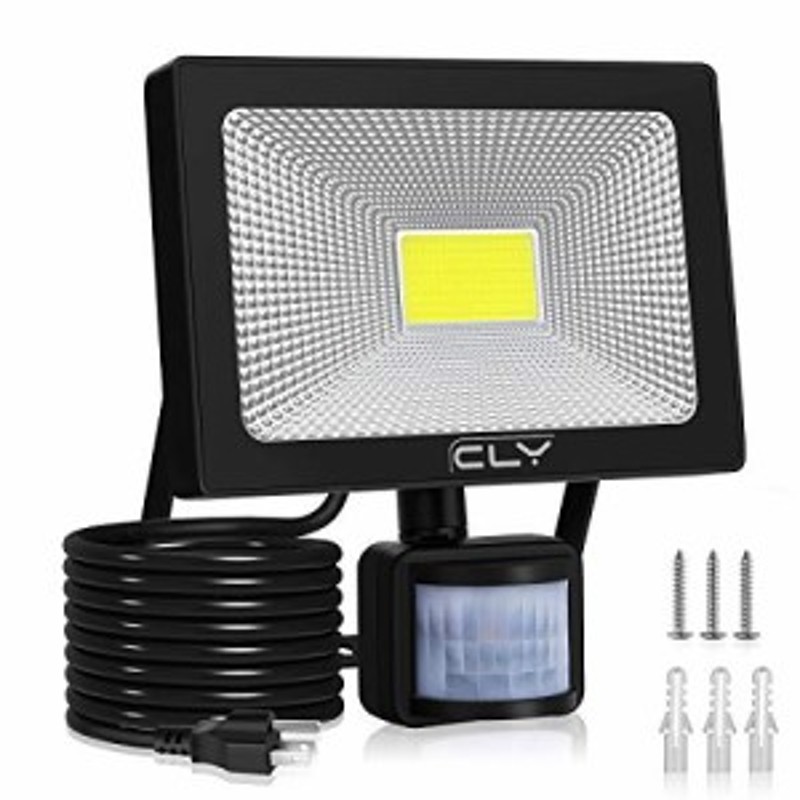 CLY LED 投光器 センサーライト 30W 昼白色 人感センサー ブラケットライト コンセント センサー 玄関ライト 屋外 防犯ライト 人感点灯自  通販 LINEポイント最大2.0%GET LINEショッピング