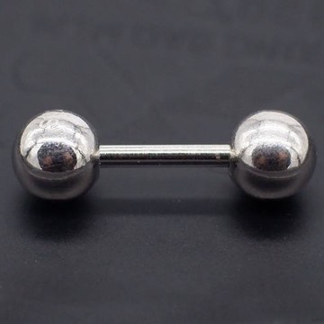 S925純銀長桿舌釘 耳橋耳骨釘耳蝸釘 小耳釘女 乳釘系帶釘陰環男