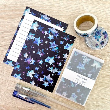 星空 迷你信紙組