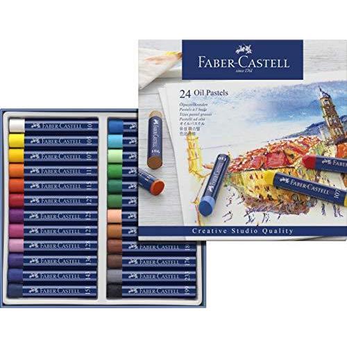 ファーバーカステル Faber Castell オイルパステル 24色セット 紙箱 127024