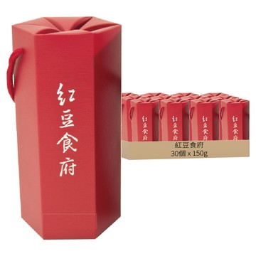 紅豆食府 芝麻酥心糖  150g  30盒