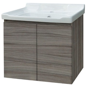 PV3060Z1060發泡面盆置物櫃木紋60CM