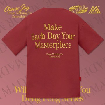 【MAJOR MADE】特殊色刺繡美式風格短T