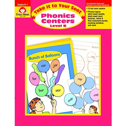 Phonics Centers  K-1 (Take It to Your Seat: Phonics Centers)