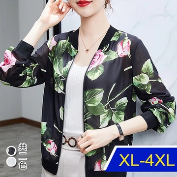 [韓國K.W.]夜寐嬌娃換季防曬輕薄透氣外套(防曬外套 涼感外套 短外套 )