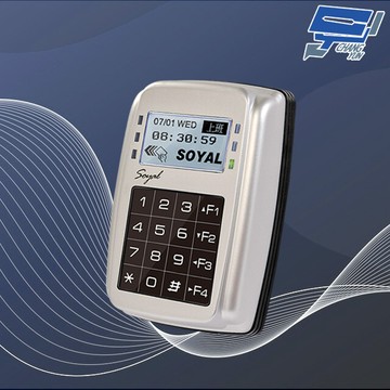 昌運監視器 soyal ar-327-e(ar-327e)雙頻 em/mf rs-485 門禁讀卡機
