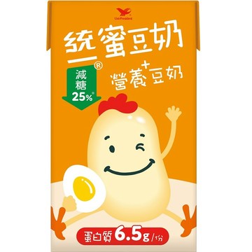 統一 【統一蜜豆奶】營養+豆奶250ml*24入(雞蛋/草莓/牛奶)