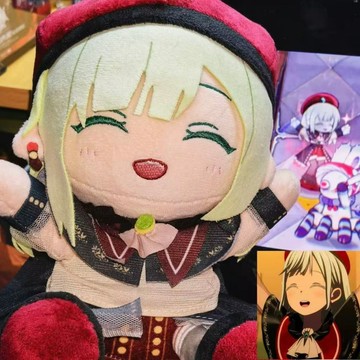 💚WBP免運🔥新款 Bang Dream Ave Mujica 若葉睦Mortis屬性20cm棉花娃娃玩偶 卡通擺件挂件