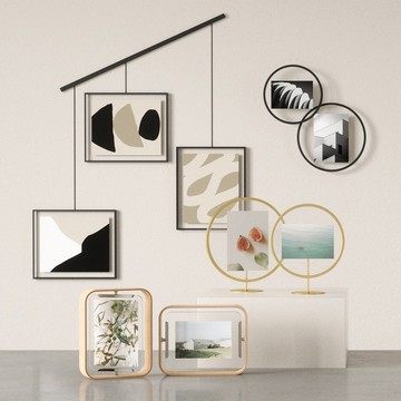 【Umbra】Infinity相框(墨黑4x6吋) | 畫框