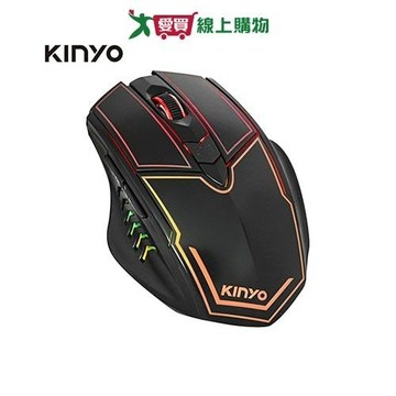 KINYO 電競專用滑鼠GKM812【愛買】