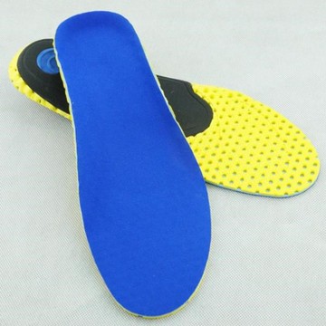 【JHS杰恆社】壹對口EVA足弓矯正運動O型X型腿矯形高彈減震透氣鞋墊laosong口45