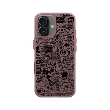 iPhone 17 Clear (相機按鈕) 晶醺玫 - Paiheme Studio - Retro Games