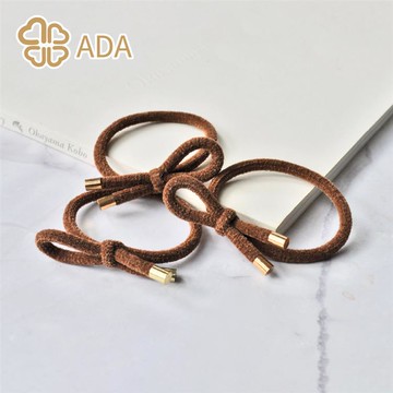 ADA絨毛單結髮束-淺棕3入