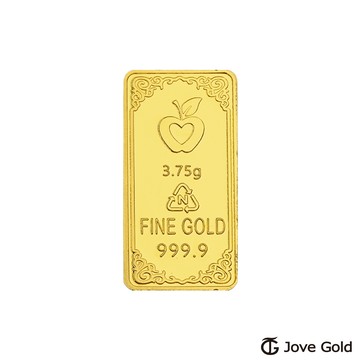 Jove gold 平安媽祖黃金條塊 - 壹台錢