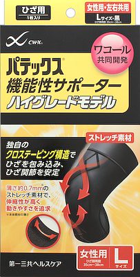 Patecs Functional Knee Support Hi-Grade Model Women's Black