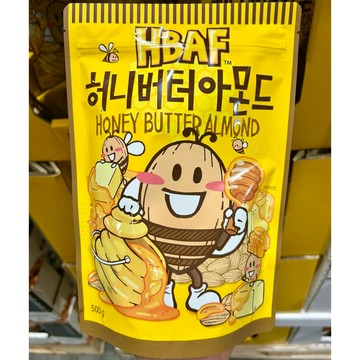 COSTCO好市多 杏仁果🍯蜂蜜奶油味500g